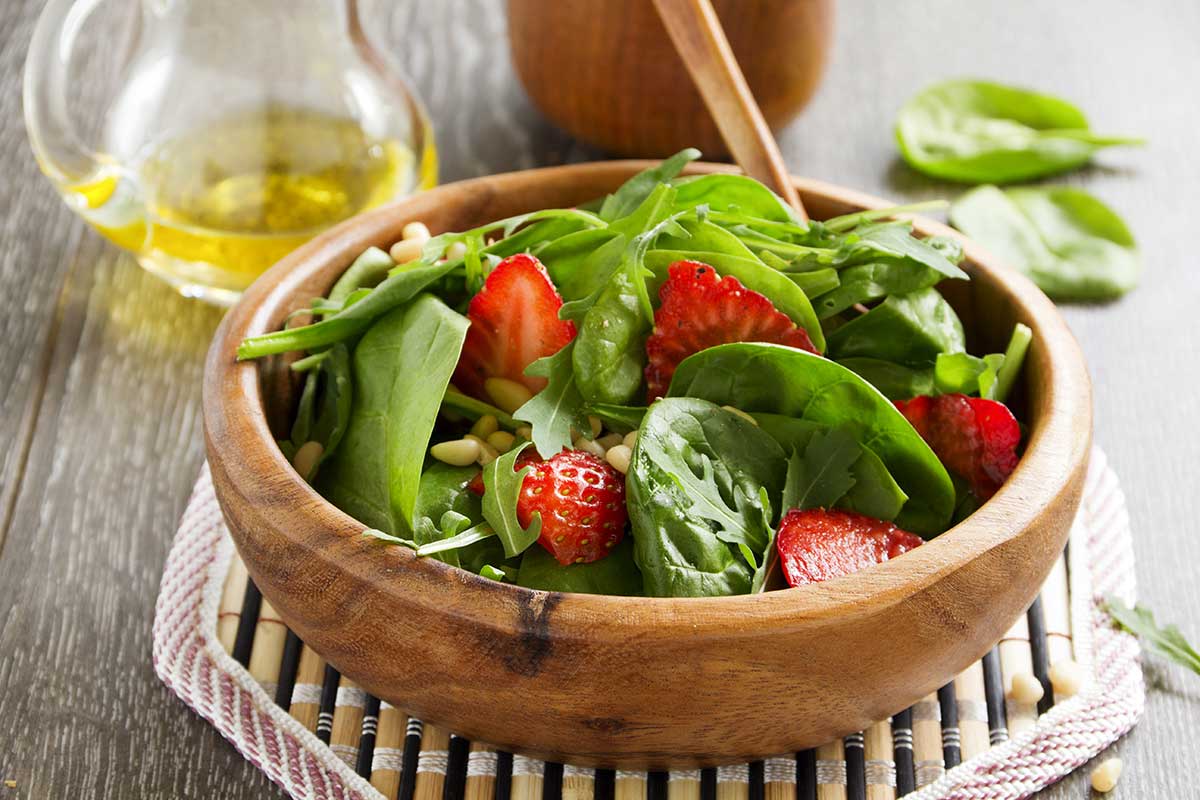 Spinach Strawberry Salad