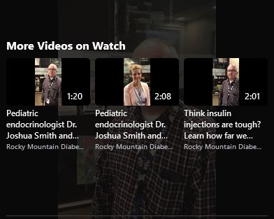 Diabetes Awareness video series